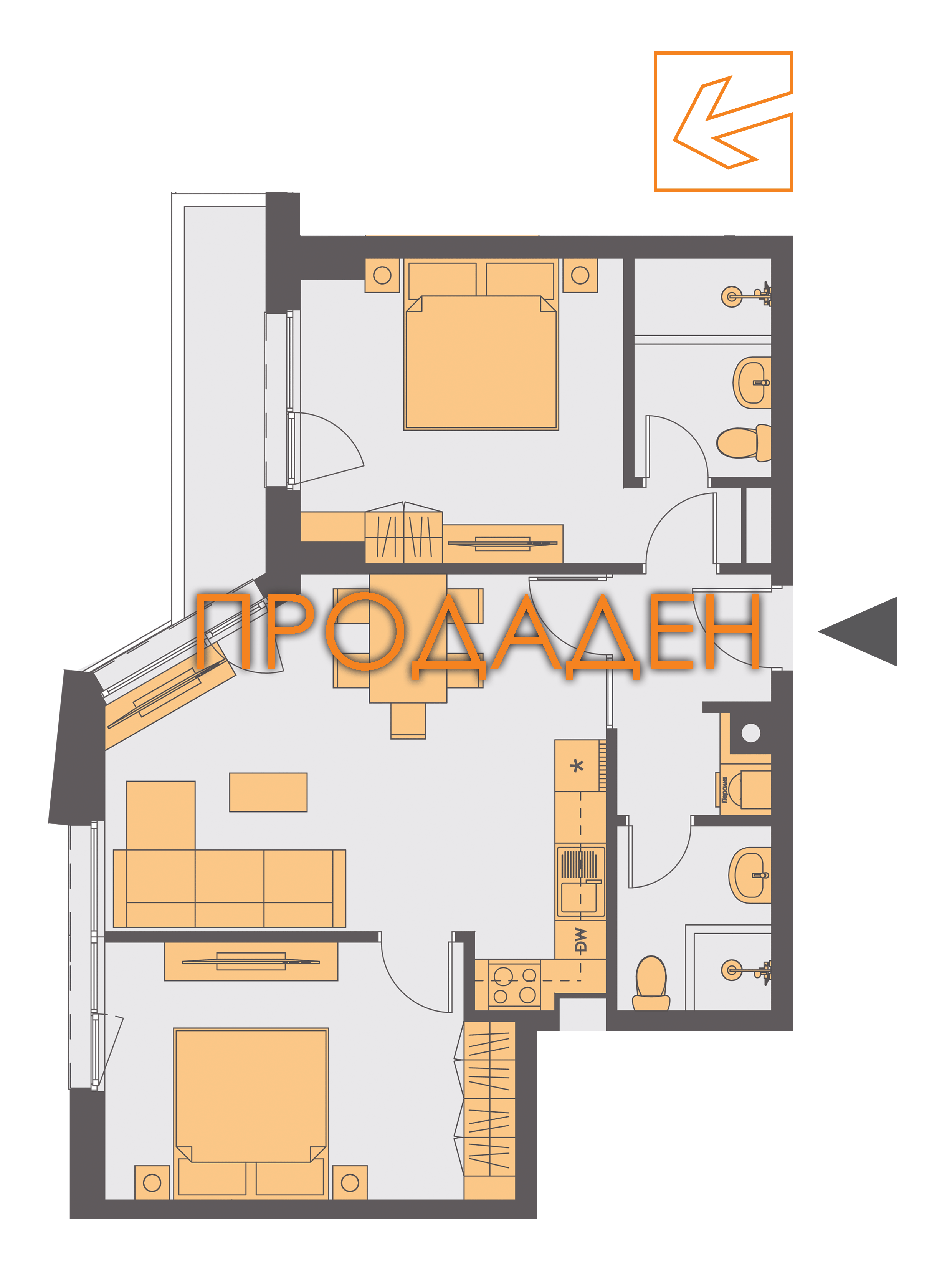 Apartment - B61
