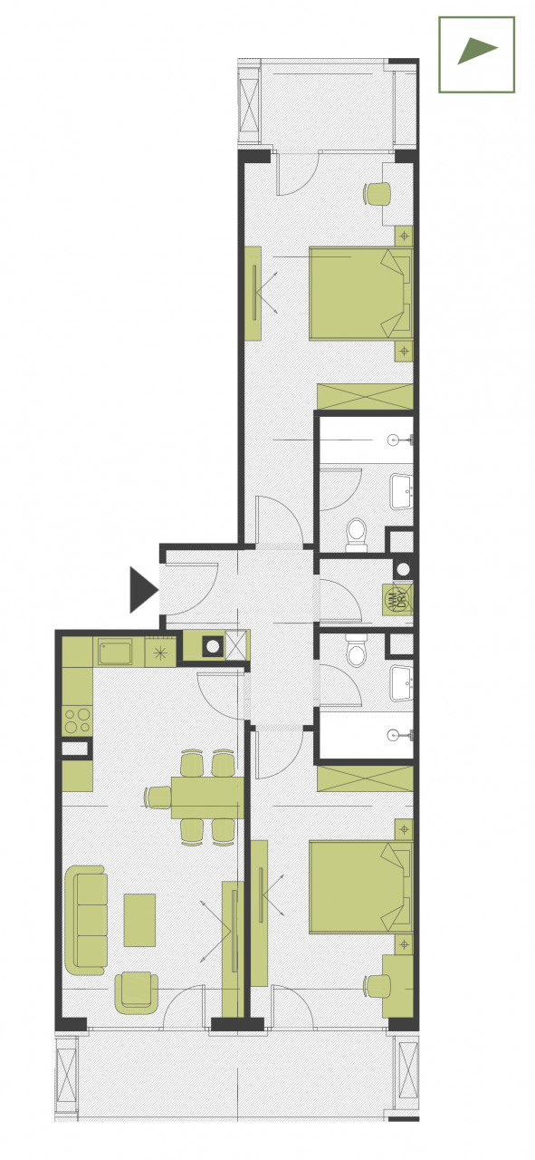 Apartment - Б66