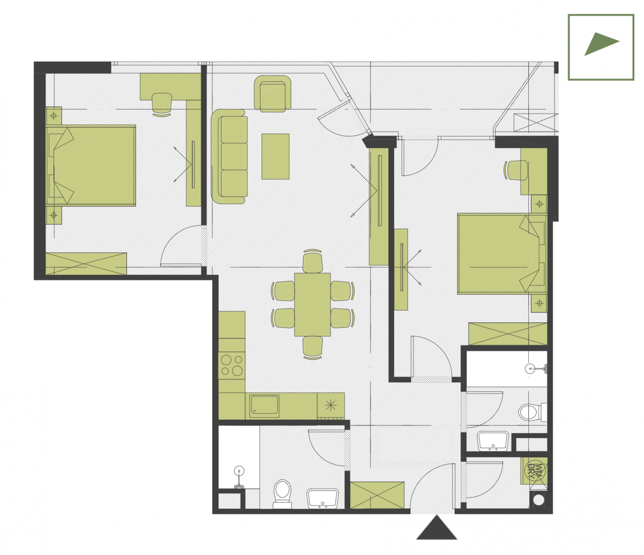 Apartment - Б64